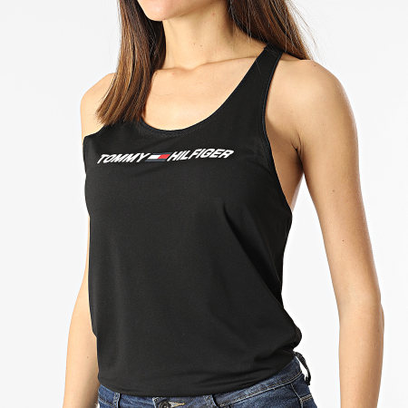 Tommy Hilfiger - Camiseta de Tirantes Mujer 1198 Negro