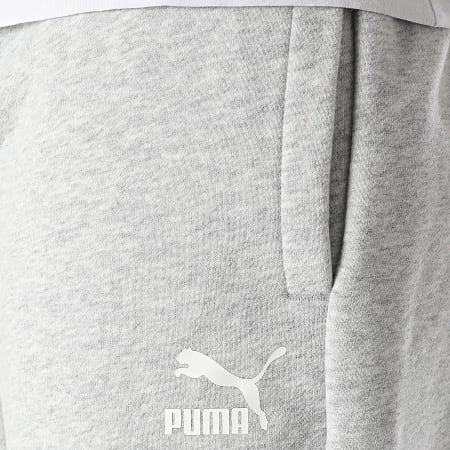 Puma - Pantalones de jogging Classics Relaxed 535058 Heather Grey