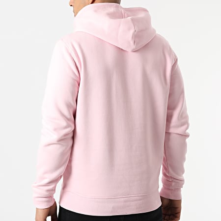 Anthill - Felpa con cappuccio con logo rosa pastello