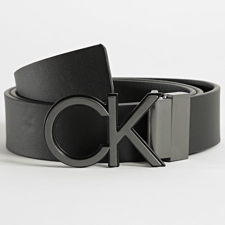 Calvin Klein - Ceinture Réversible Adjustable CK Outlined 8270 Noir