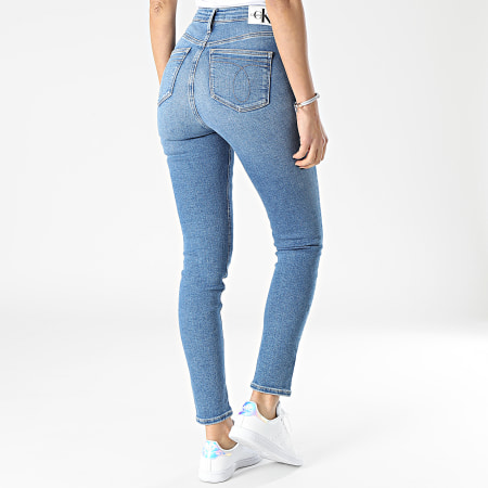 Calvin Klein Jeans - Jean Skinny Femme 7891 Bleu Denim
