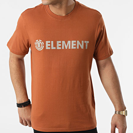 Element - Tee Shirt Blazin Marron