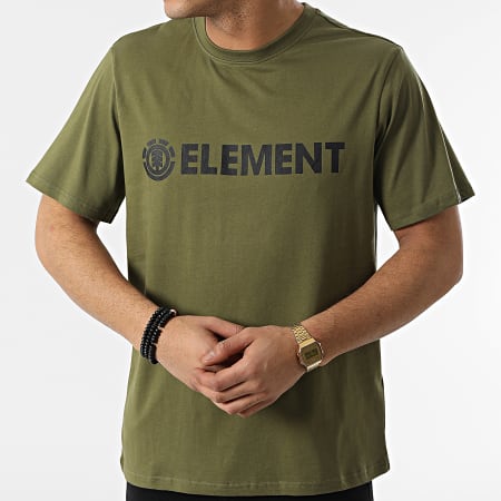 Element - Maglietta Blazin Verde Khaki