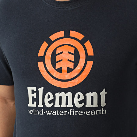 Element - Maglietta Vertical Navy