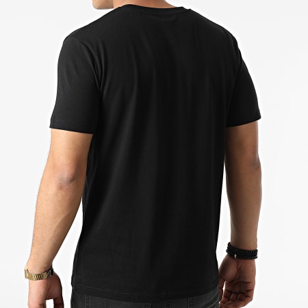Ify - Tee Shirt Typo Noir Jaune Fluo