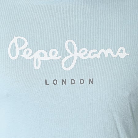 Pepe Jeans - Tee Shirt Eggo Bleu Clair