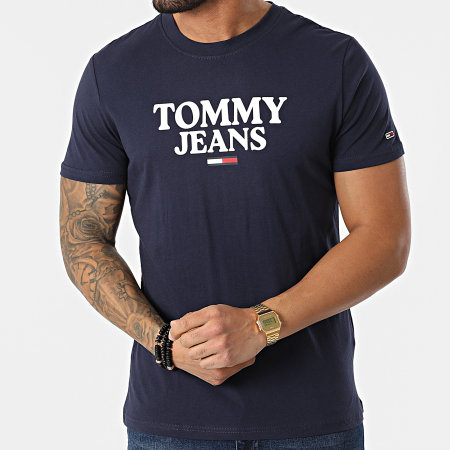 Tommy Jeans - Tee Shirt Entry Graphic 2853 Bleu Marine