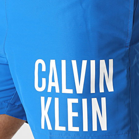Calvin Klein - Short De Bain Medium Drawstring 0701 Bleu