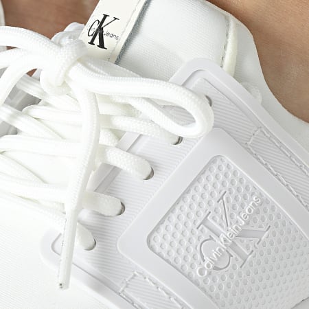 Calvin Klein - Zapatillas Mujer Sporty Runner 0518 Blanco Brillante