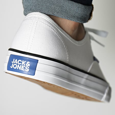 Jack And Jones - Sneakers Curtis in tela 12201283 Bianco brillante
