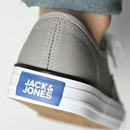 Jack And Jones - Sneakers Curtis in tela 12201283 grigio ghiaccio