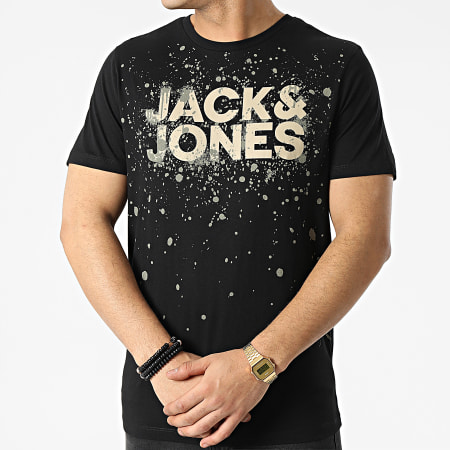 Jack And Jones - Nueva camiseta Splash negra