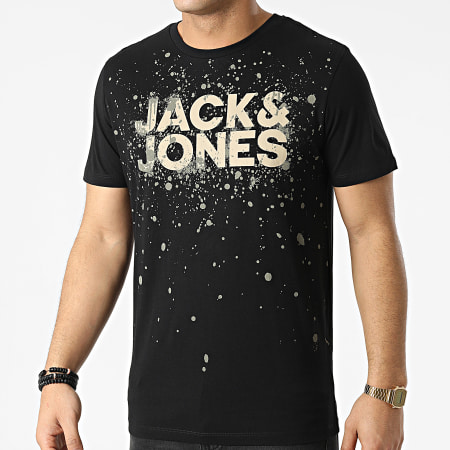 Jack And Jones - Tee Shirt New Splash Noir