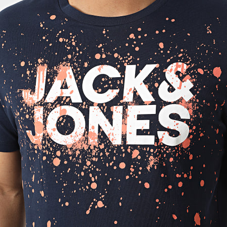 Jack And Jones - Camiseta New Splash azul marino