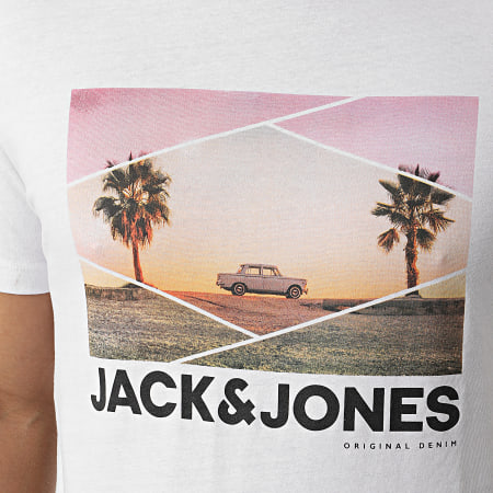 Jack And Jones - Camiseta cartelera blanca