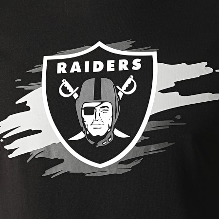 New Era - Tee Shirt Tear Logo Las Vegas Raiders 12893031 Noir