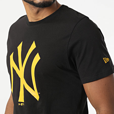 New Era - Tee Shirt Seasonal Team Logo New York Yankees 12893128 Noir