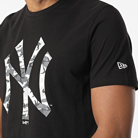 New Era - Tee Shirt Seasonal Infill New York Yankees 12893132 Noir