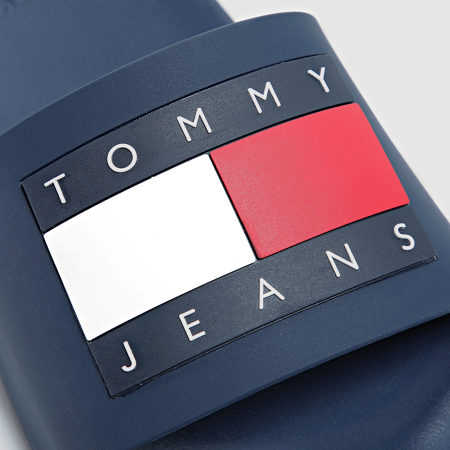 Tommy Jeans - Claquettes Flag Pool Slide 1021 Twilight Navy