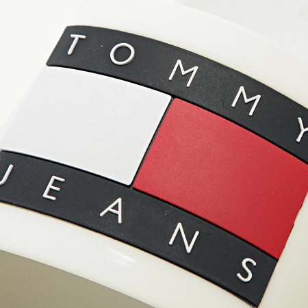 Tommy Jeans - Scivolo da piscina Flag Donna 1889 Beige