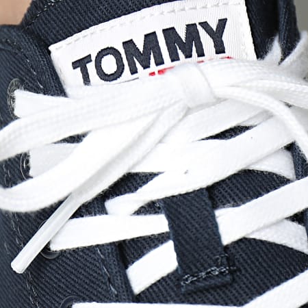 Tommy Jeans - Zapatillas de deporte Essential Low Cut 0962 Twilight azul marino