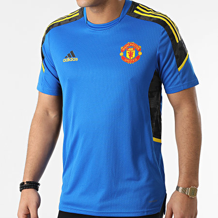 adidas - Tee Shirt Manchester United FC GS2415 Bleu