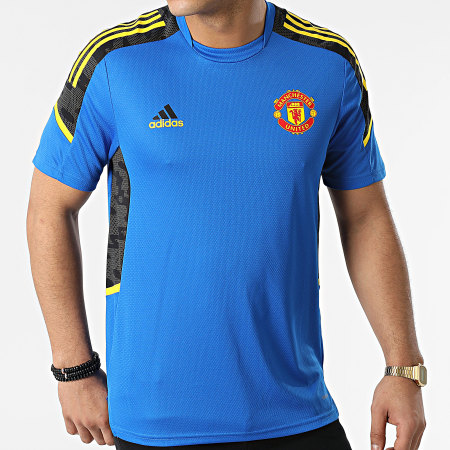 adidas - Tee Shirt Manchester United FC GS2415 Bleu