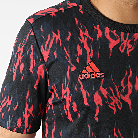 Adidas Performance - Manchester United FC Camiseta de fútbol H63947 Negro Rojo