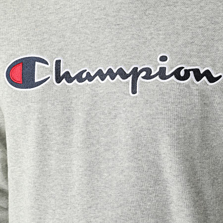 Champion - Sweat Crewneck 217061 Gris Chiné