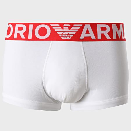 Emporio Armani - Boxer Megalogo 111389-2R516 Blanc