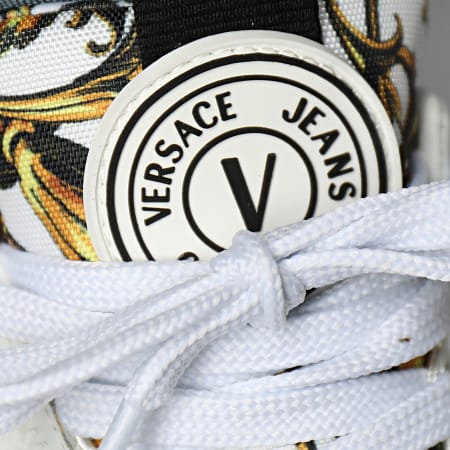 Versace Jeans Couture - Fondo Speedtrack 72YASC7 Sneakers rinascimentali bianche
