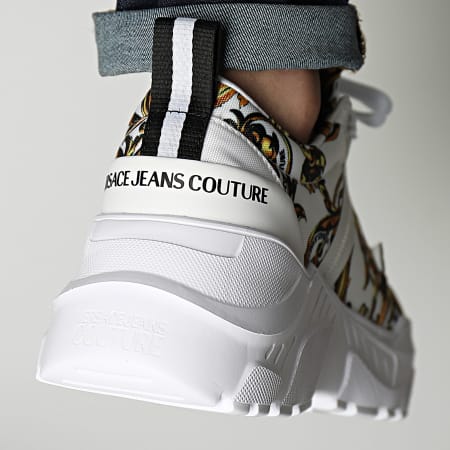 Versace Jeans Couture - Fondo Speedtrack 72YASC7 Zapatillas blancas Renaissance