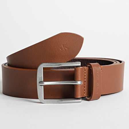 Calvin Klein - Cintura con fibbia classica 8895 marrone