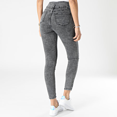Girls Outfit - Jean Skinny Femme B1098 Gris