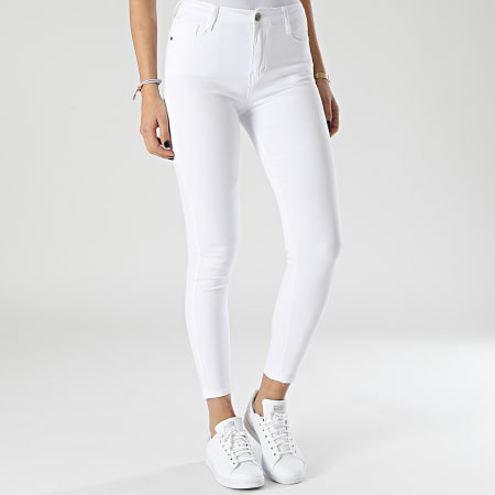 Girls Outfit - Vaqueros Mujer Skinny A221 Blanco