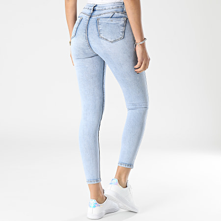 Girls Outfit - Skinny Jeans Mujer B1255 Azul Lavado