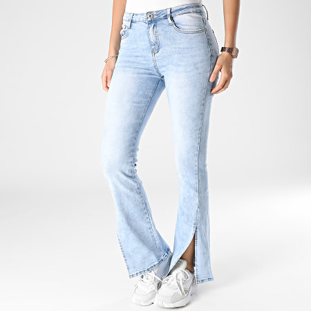 Girls Outfit - Jeans donna B1206 lavaggio blu