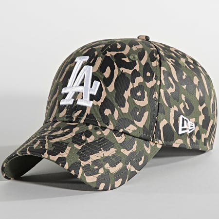 New Era - Cappello Los Angeles Dodgers All Over Camo Verde Khaki