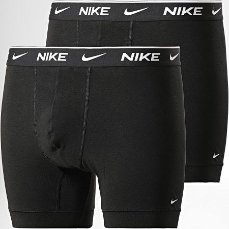 Nike - Lot De 2 Boxers Everyday Cotton Stretch KE1086 Noir