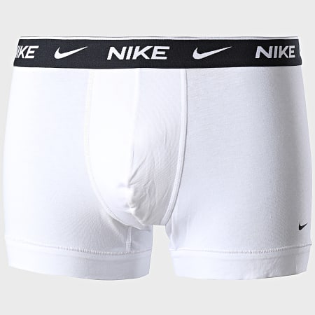 Nike - Pack De 3 Bóxers Everyday Algodón Elástico KE1008 Blanco