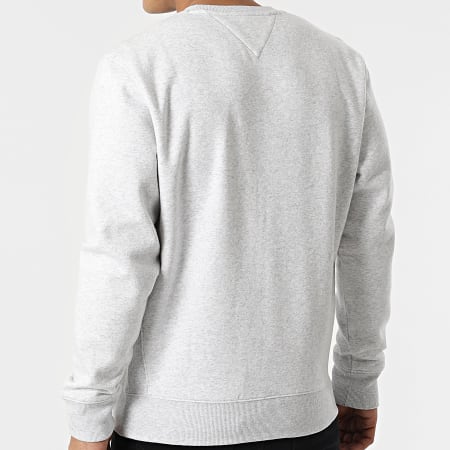 Tommy Jeans - Sweat Crewneck Timeless Tommy 2 2381 Gris Clair Chiné