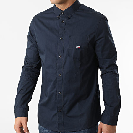 Tommy Jeans - Camicia a maniche lunghe Essential Light 3242 Navy