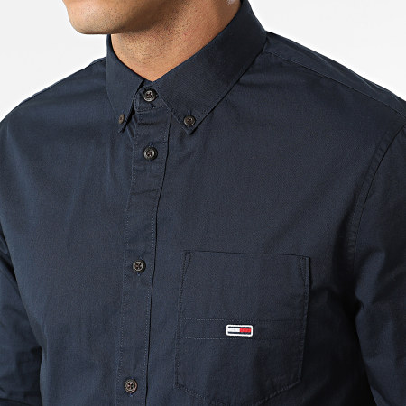 Tommy Jeans - Camicia a maniche lunghe Essential Light 3242 Navy