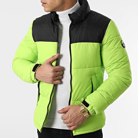 Doudoune hotsell vert fluo