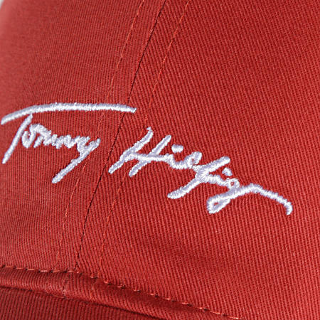 Tommy Hilfiger - Casquette Iconic Signature 1679 Brique