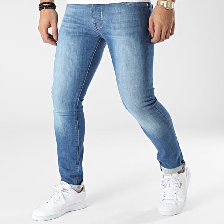 Classic Series - Jeans slim KL-2015 Denim blu