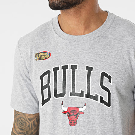 Mitchell and Ness - Chicago Bulls arco camiseta gris jaspeado