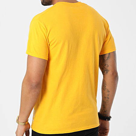 T-shirt Mitchell & Ness Los Angeles Lakers yellow Worn Logo/Wormark Tee
