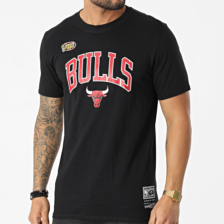 Mitchell and Ness - Tee Shirt Chicago Bulls Arch Noir