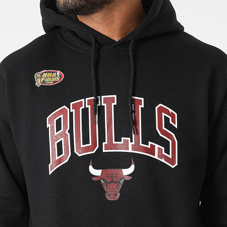 Mitchell And Ness - Sweat Capuche Chicago Bulls Arch Noir